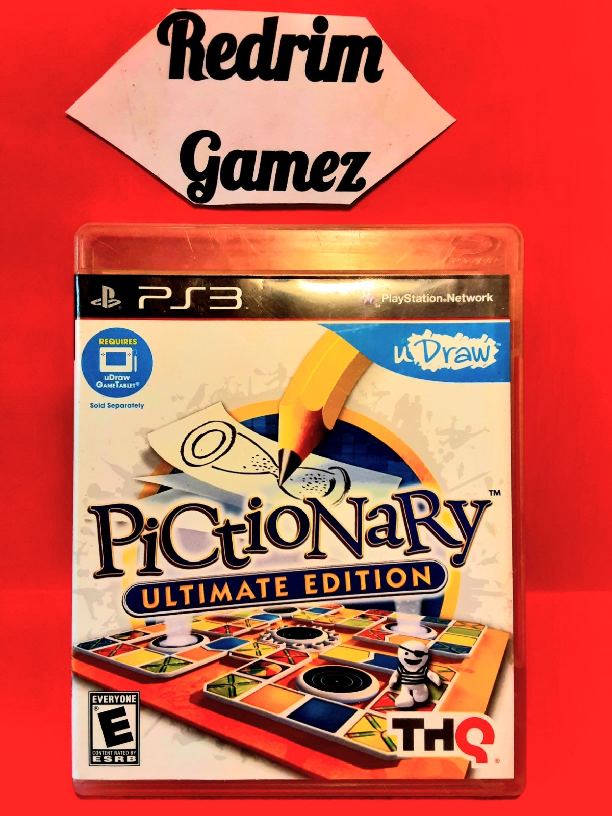 U-Draw Pictionary Ultimate Edition COMPLETE Sony PS3 Playstation Video Games THQ