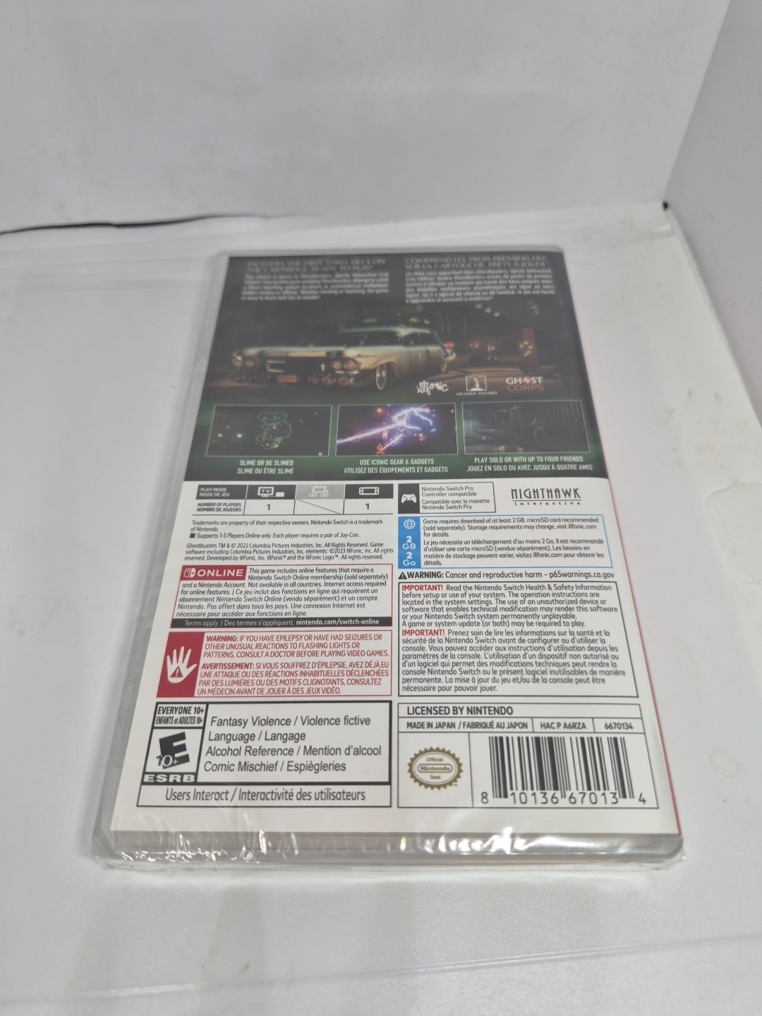 Ghostbusters: Spirits Unleashed Ecto Edition (Nintendo Switch) Factory Sealed