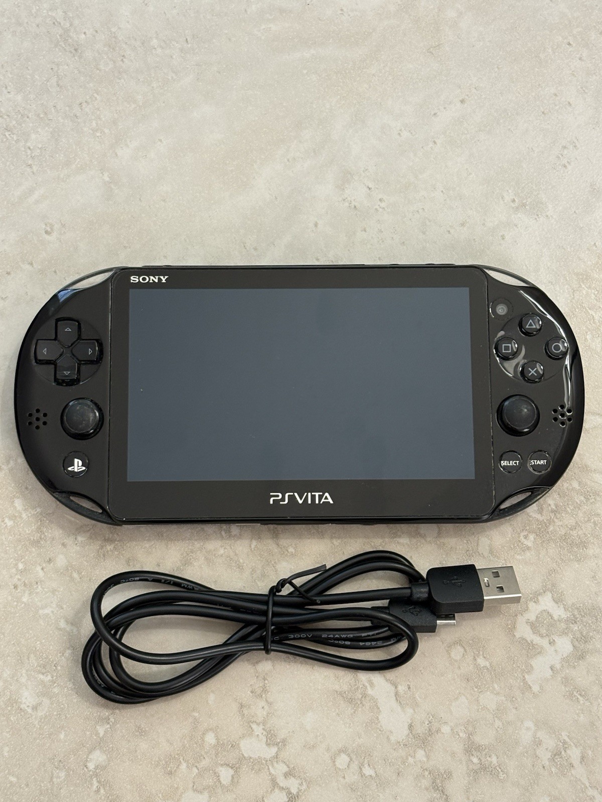 Sony PS Vita 2000 Slim PCH-2000 – Black *GREAT* + Charger