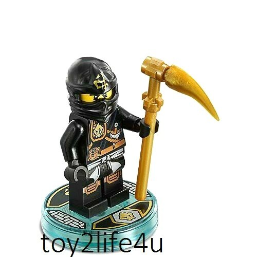 *LEGO® Dimensions 71207 Ninjago Cole With Tag Base & Scythe of Quakes 👾