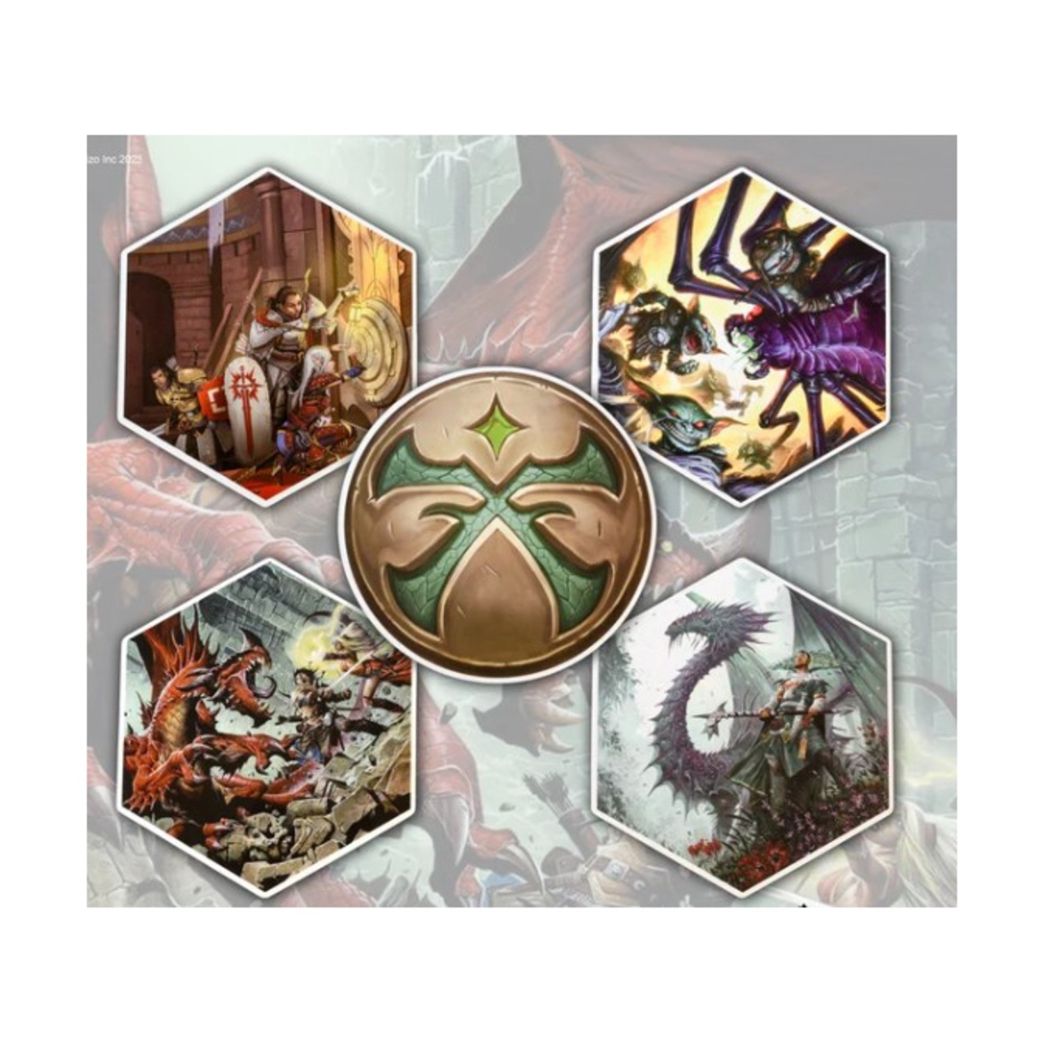 Misty Mountain Stickers Pathfinder Sticker Set New