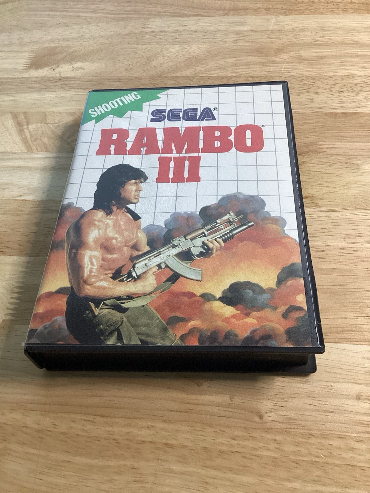 Rambo III Sega Master CIB Complete TESTED