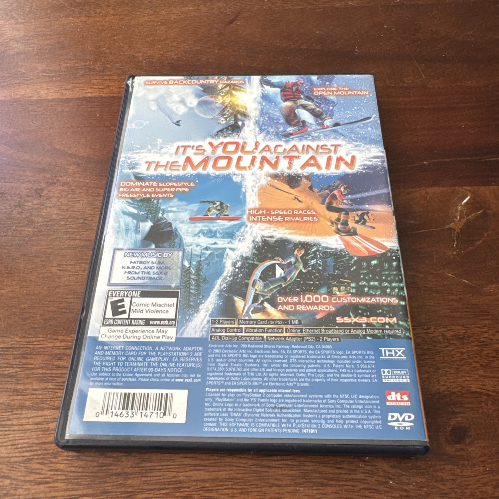 SSX 3 (Sony PlayStation 2, 2003)