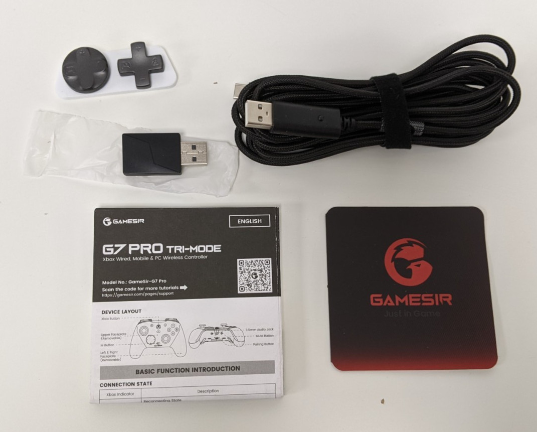 GameSir G7 Pro Tri-Mode Controller Xbox Wired / PC Wireless Shadow Ember