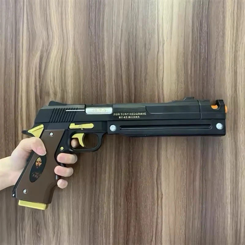 DMC Dante Ebony & Ivory Revolver Set – High-Quality Prop Guns – Devil May Cry