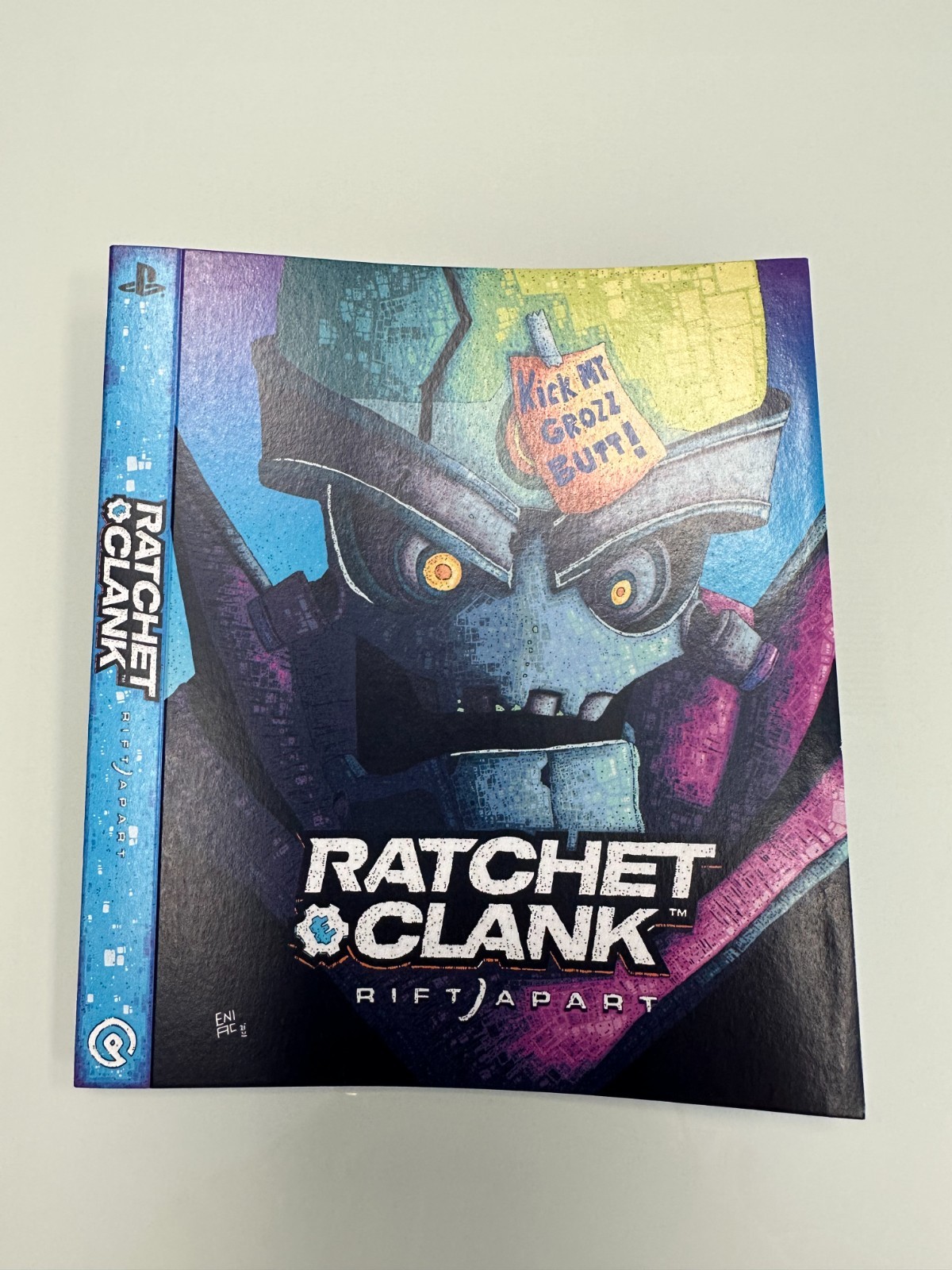 Ratchet & Clank Rift Apart PlayStation Eniac Sleeve Limited Edition PGS Rare 🎮