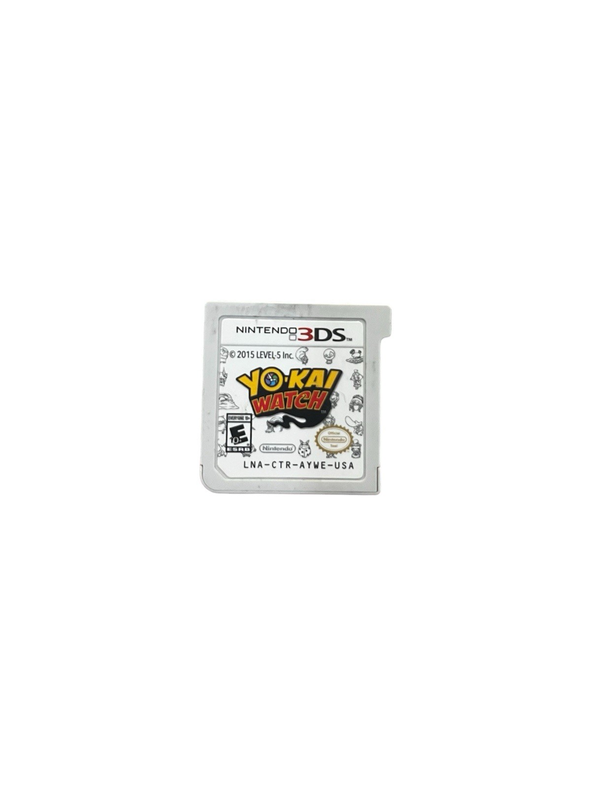 Yo-Kai Watch (Nintendo 3DS, 2015) Cartridge Only
