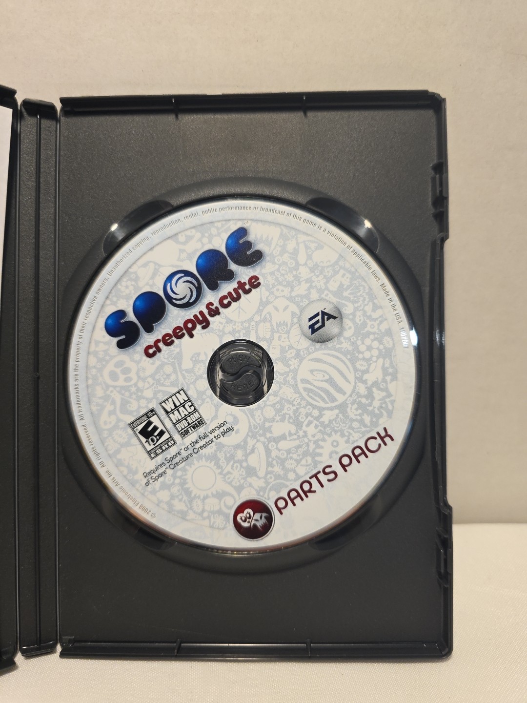 Spore Creature Creator Starter Kit PC Mac CD-ROM Game EA Rare