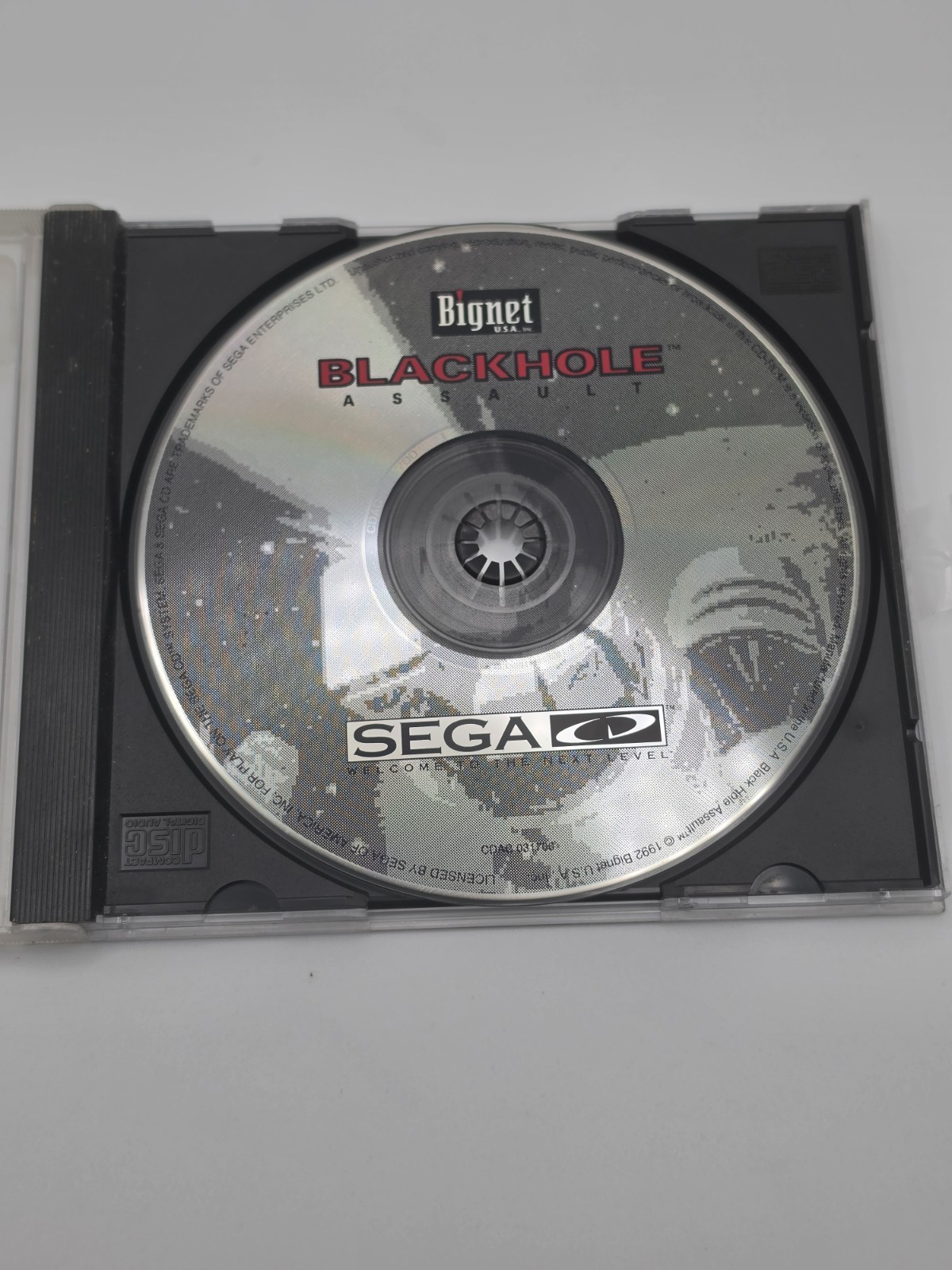 Black Hole Assault Sega CD Disk Only