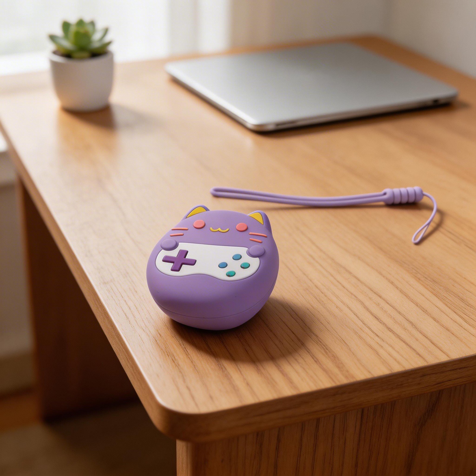 Silicone Protective Case Compatible with For Tamagotchi Paradise with Lanyard