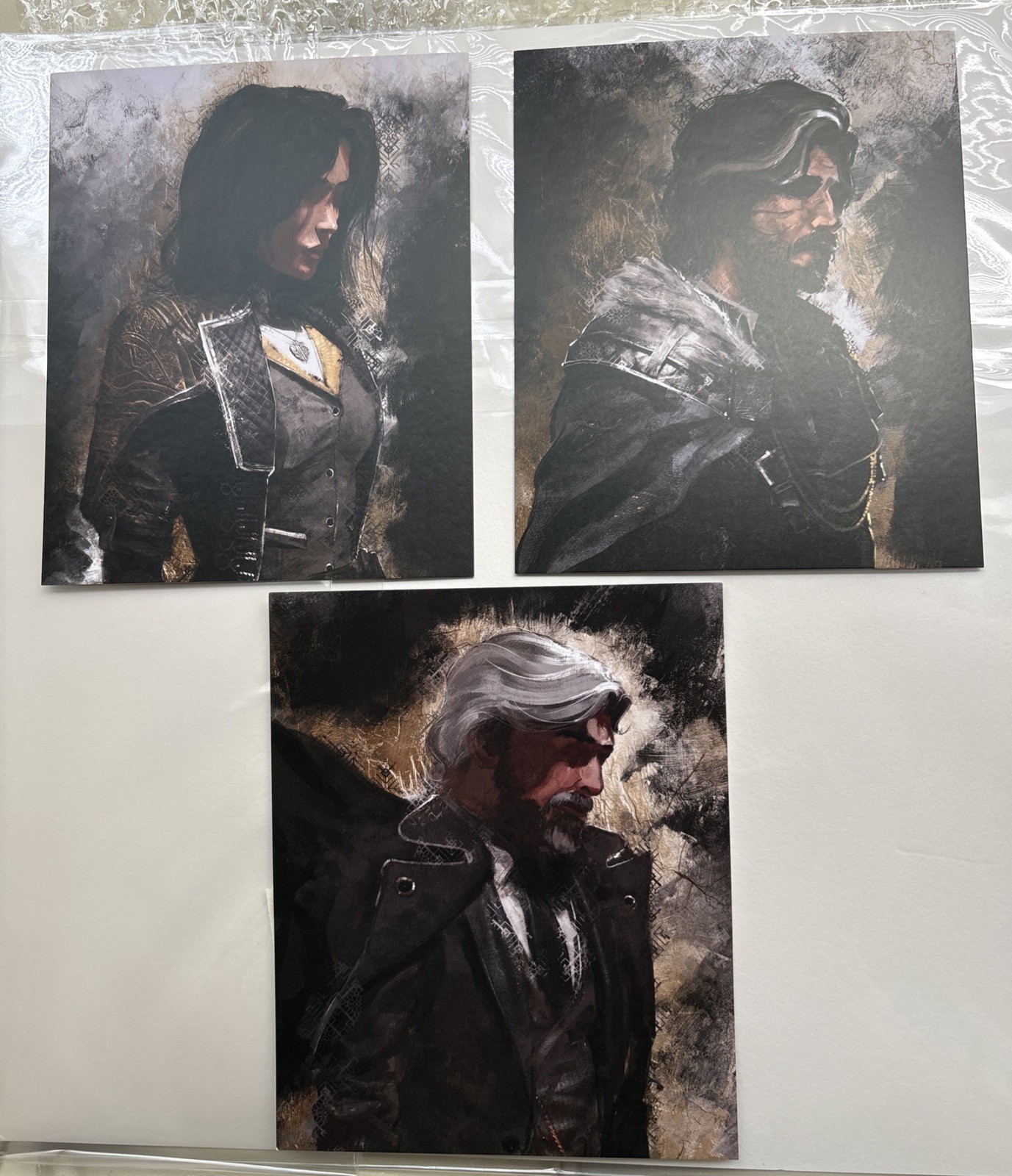 Clair Obscur: Expedition 33 Mirror Edition Art Cards Lot Of 3 (#’s 5, 8, 10)