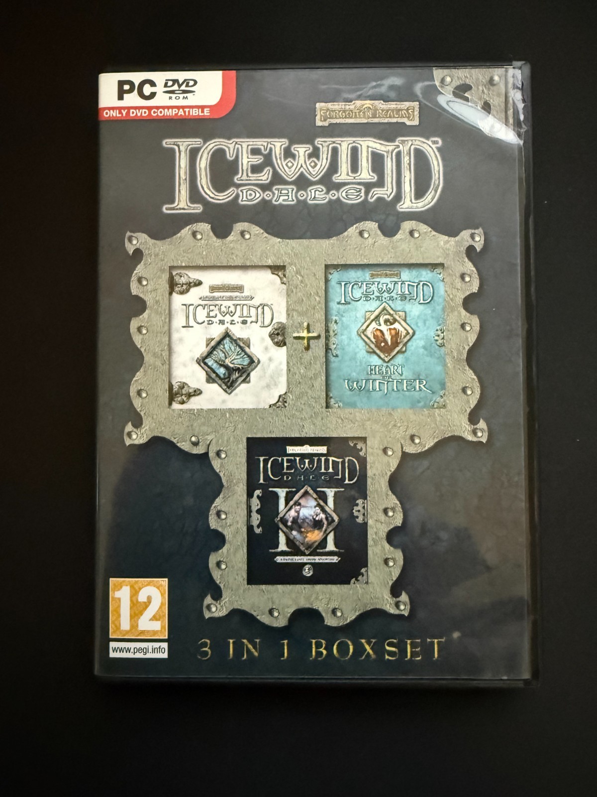 D&D Icewind Dale 3-in-1 Box Set PC DVD Includes Icewind Dale I, II & Expansions