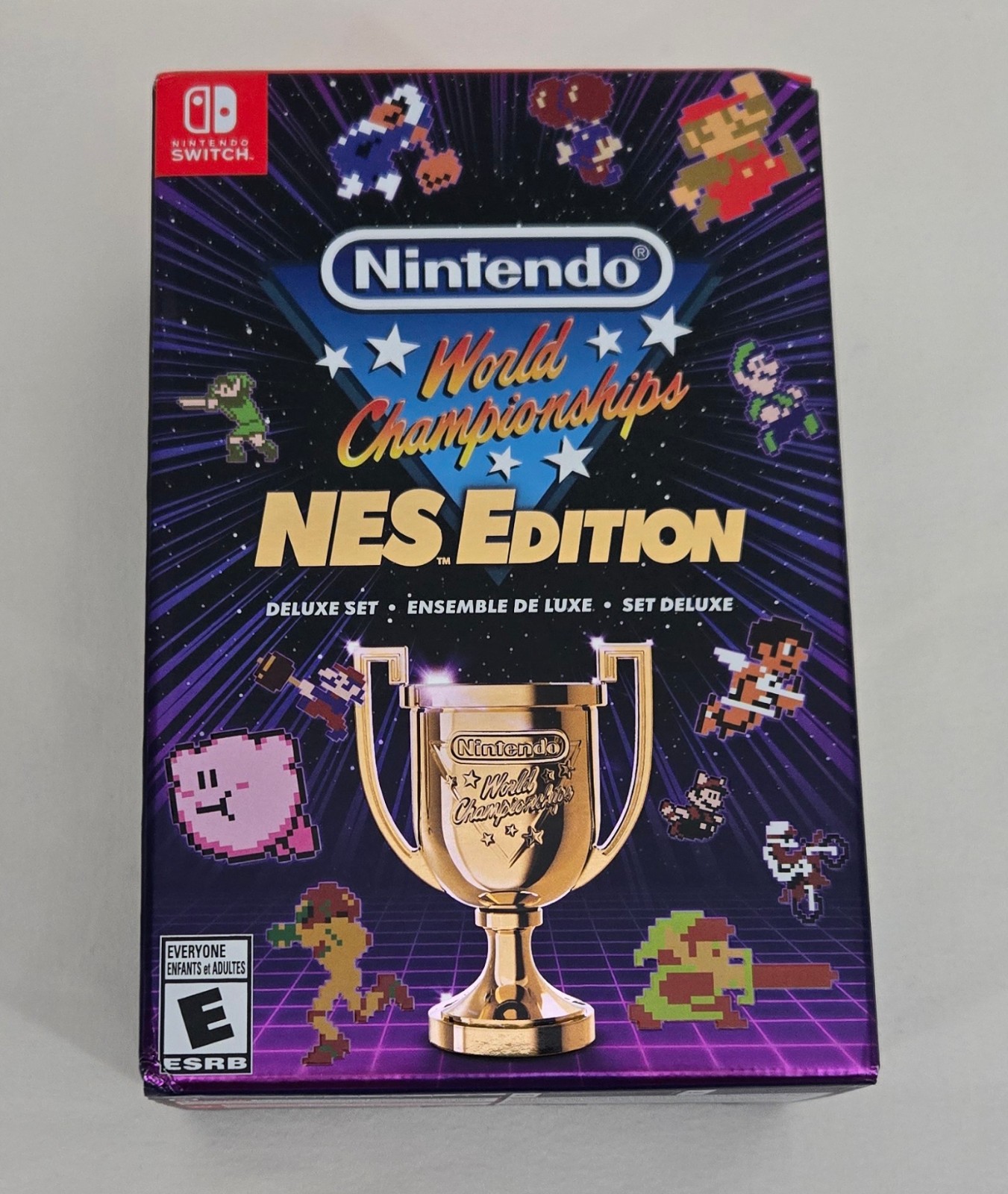 Nintendo World Championships NES Edition Deluxe Set Nintendo Switch New / Sealed