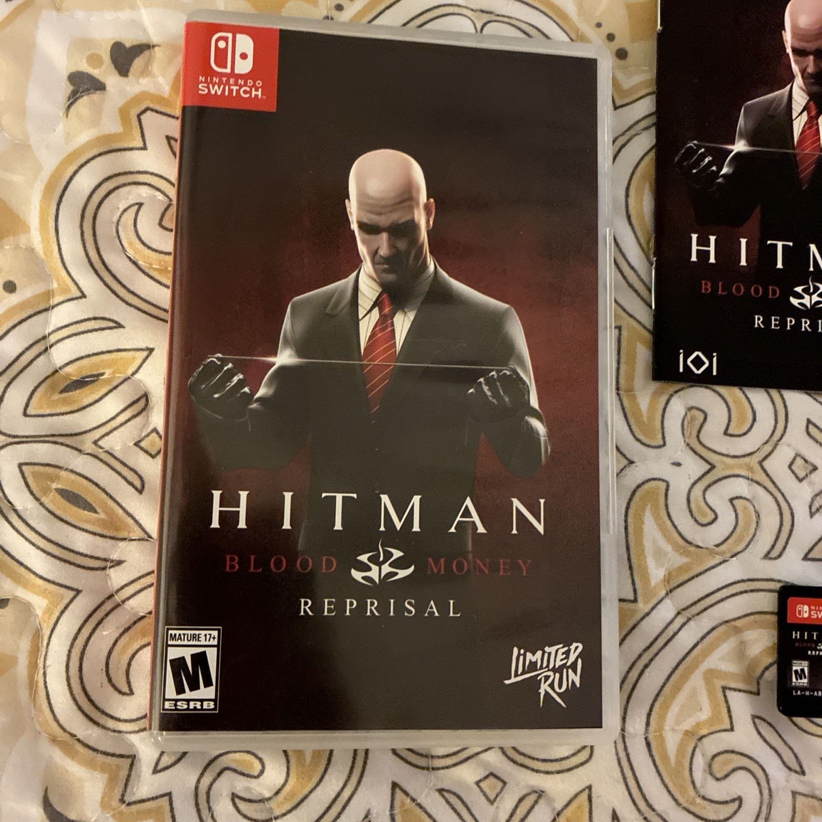 Nintendo Switch – Hitman Blood Money Reprisal – CIB – Limited Run #256 COMPLETE