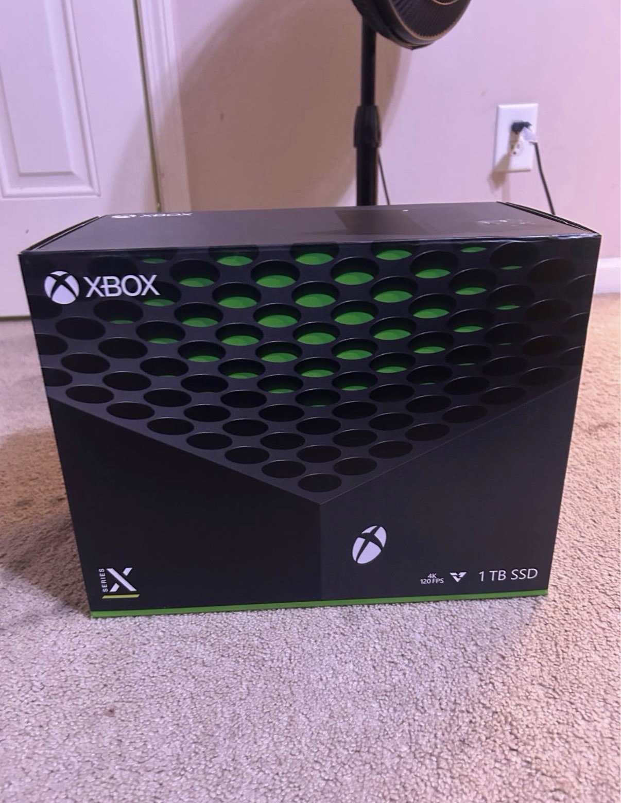Microsoft Xbox Series X 1TB Black Console 4K Wi‑Fi w/ Wireless Controller & Box
