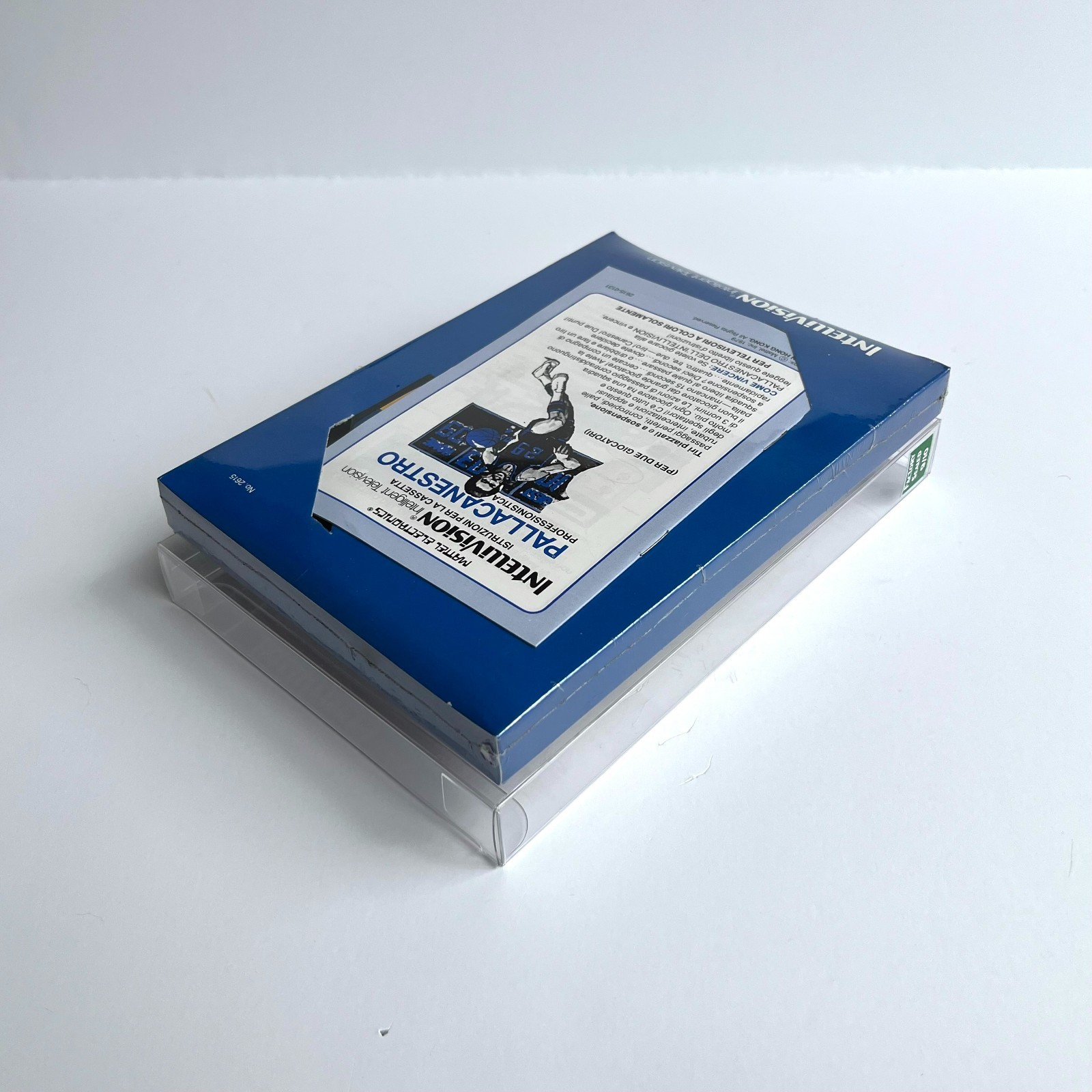 Factory Sealed Basketball for Intellivision — v. Italy