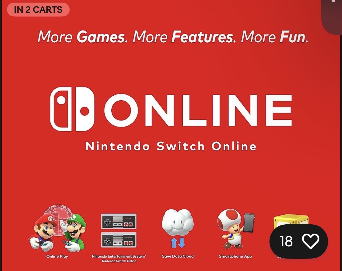 Nintendo Switch OLED Super Smash Bros. Ultimate Bundle (Download + 3 Mo.)