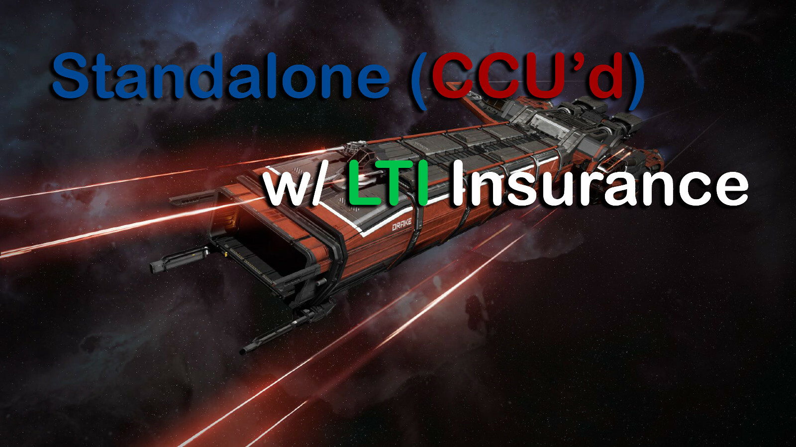 Star Citizen – Caterpillar (LTI or 10y Insurance) – Ship