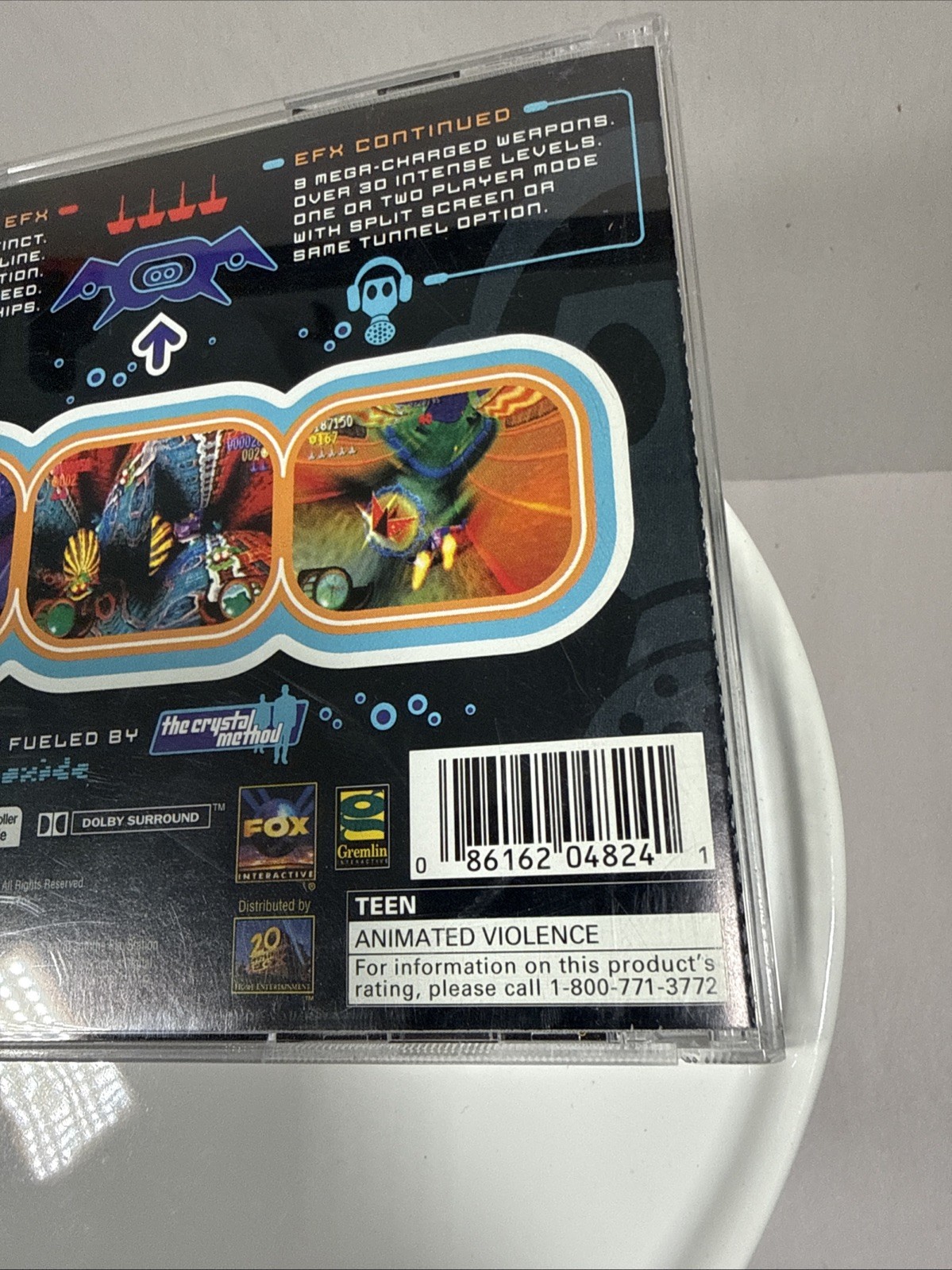 N2O: Nitrous Oxide – PlayStation 1 PS1 1998 Crystal Method CIB Complete -Tested