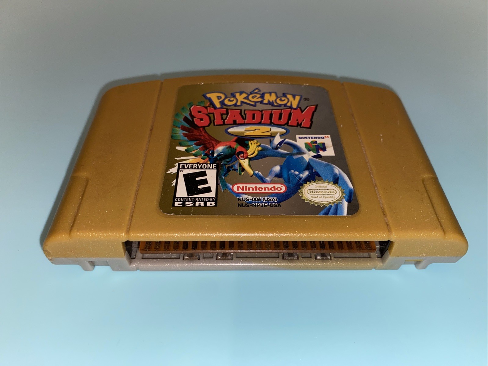 Vintage Pokemon Stadium 2 Nintendo 64 Game Pak Untested & Not Sure If Works Orig