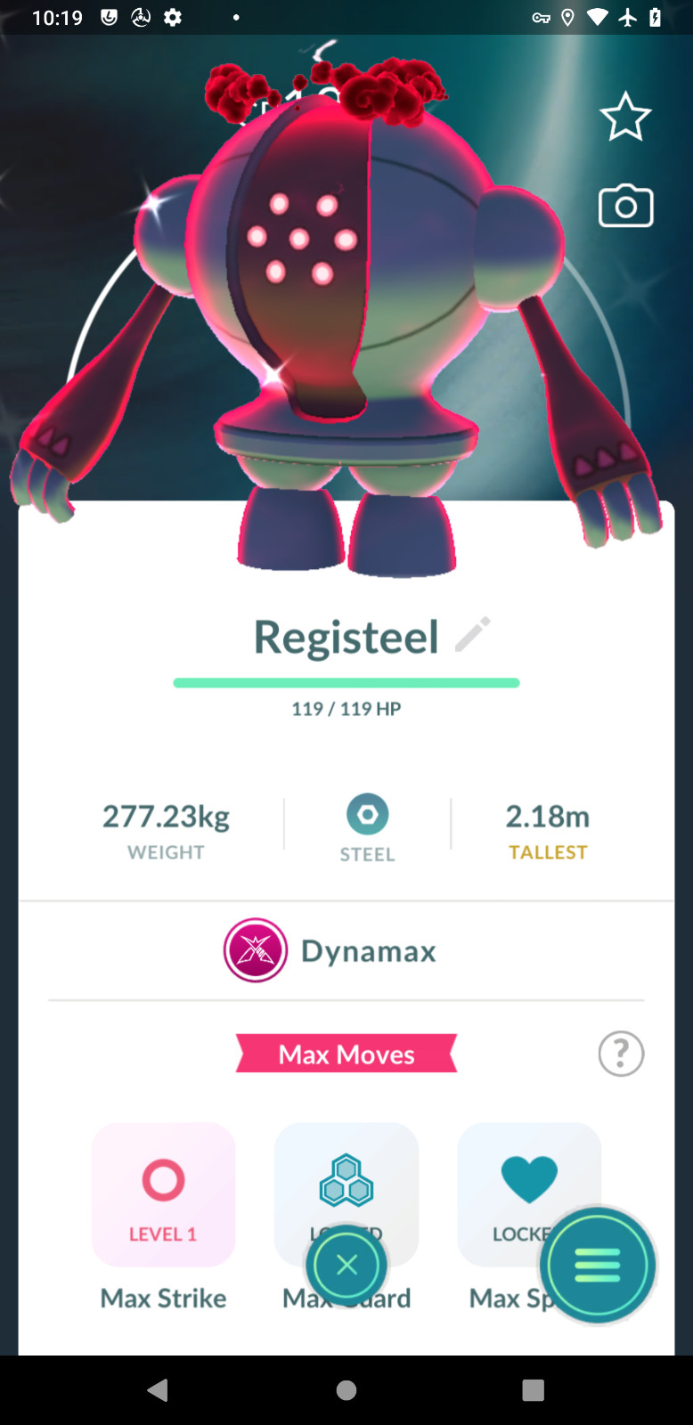 Shiny Dynamax Registeel | Registered | Tr—de 20K Stardust