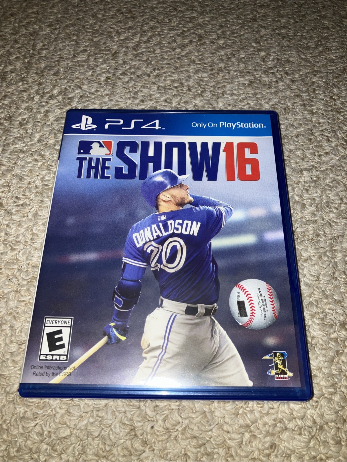 MLB the Show 16 Sony PlayStation 4 Baseball Video Game Game And Case