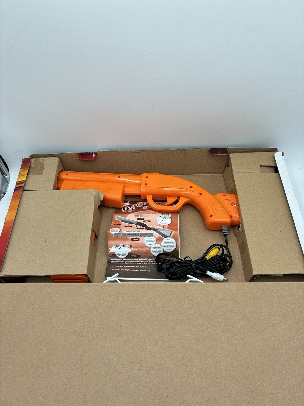 Big Buck Hunter Safari Jakks Pacific Plug & Play TV Arcade Game New Open Box