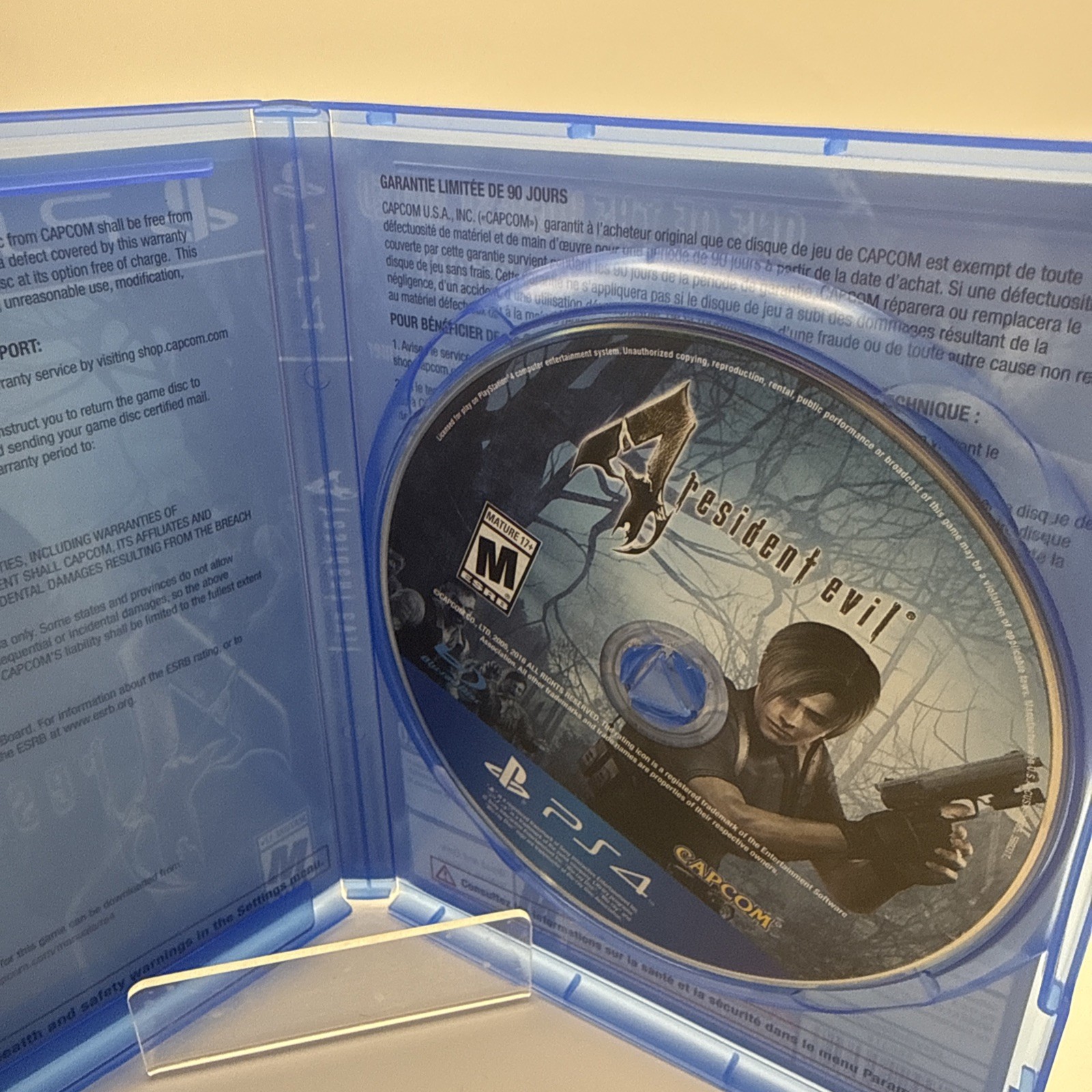Resident Evil 4 (Sony PlayStation 4, 2016) – Complete CIB TESTED AND WORKING