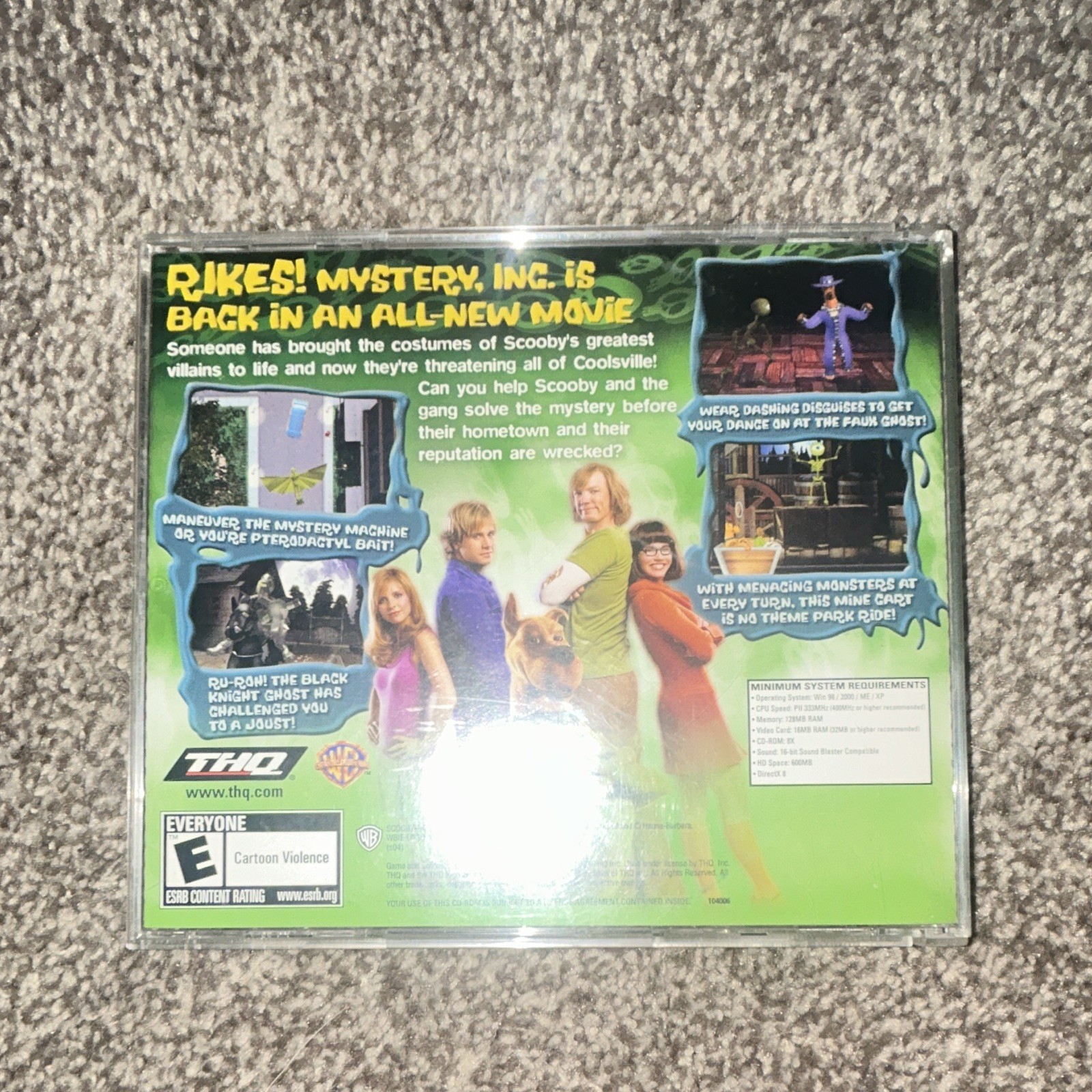 THQ Scooby-Doo 2: Monsters Unleashed PC 2004 E Action Adventure Manual