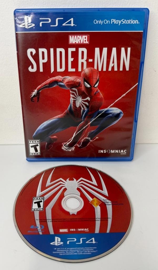 Spider-Man (Sony PlayStation 4, 2018) Used