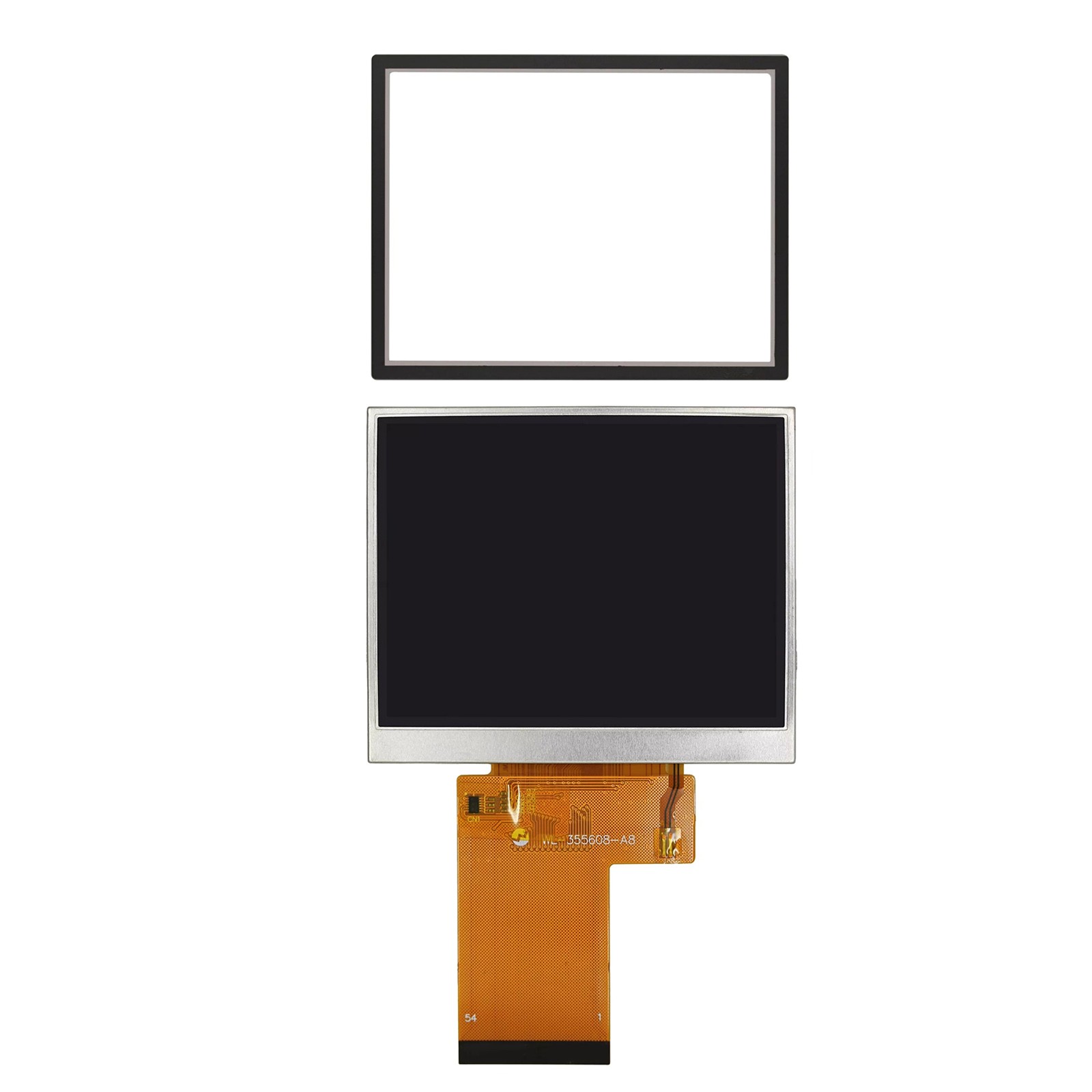 For Anbernic RG35XX Game Console 3.5 inch LCD Display Screen Panel Replacement