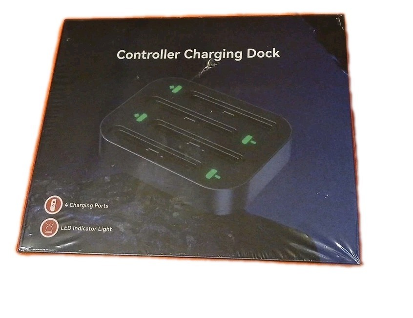 Gagaking N4S02 5V/2A Black 4 in 1 Controller Charging Dock Brand New