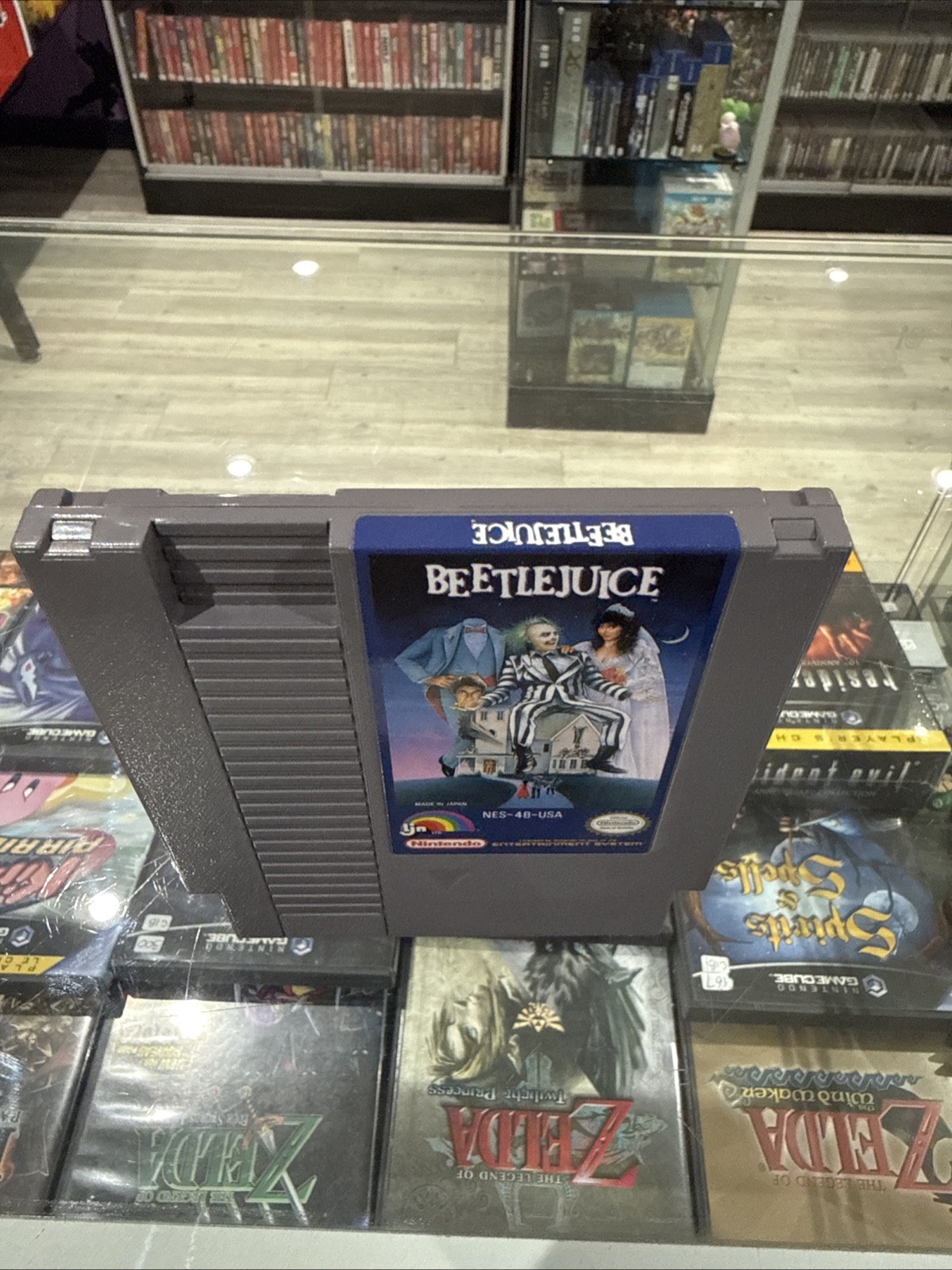 Beetlejuice – Nintendo Entertainment System NES – In Box Tested