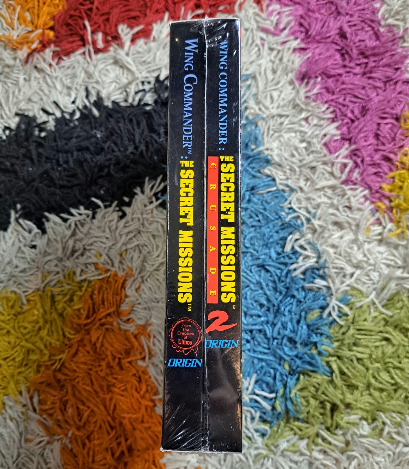 Wing Commander Origin PC Big Box Secret Missions 1 & 2 IBM 3.5″ SEALED NEW!