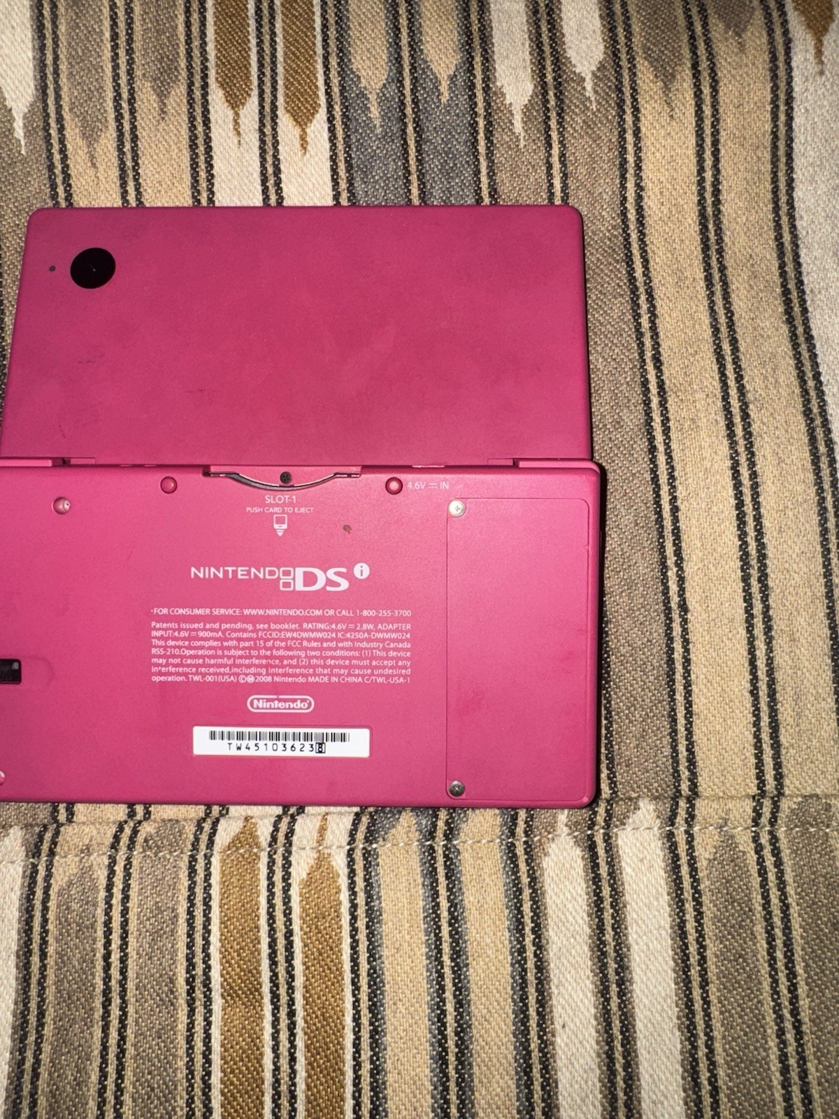 Nintendo DSi 256MB Pink Handheld System