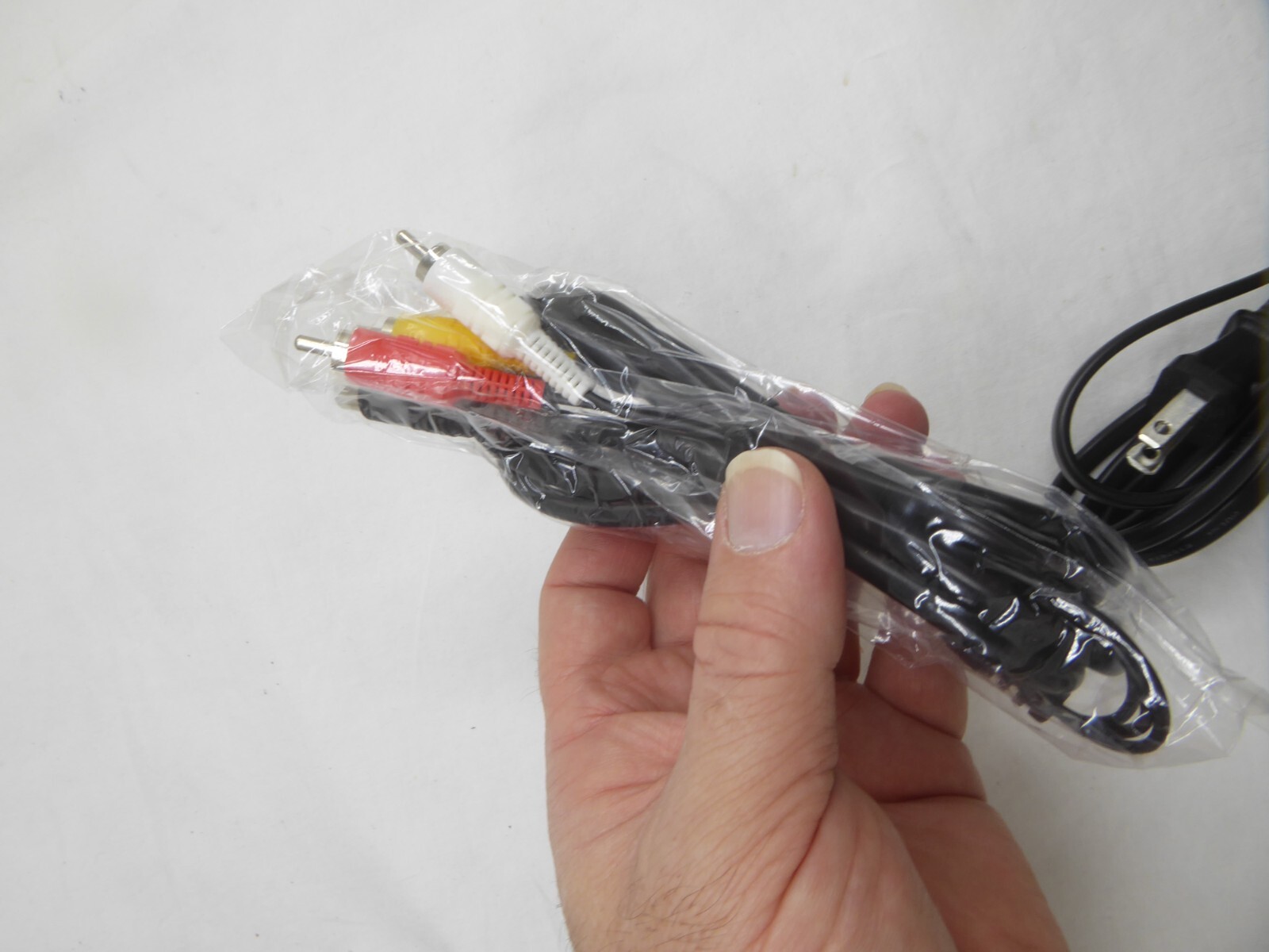 Sega Saturn Av Audio Composite RCA cable and power cord 6′ NEW U.S. seller