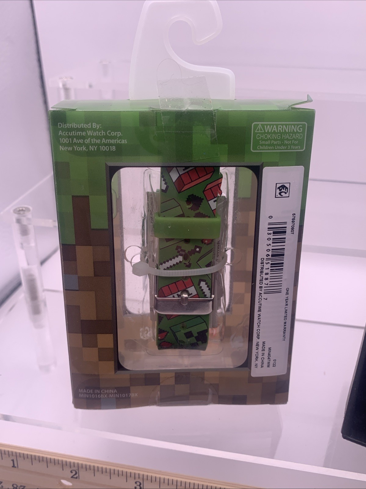 Two Watches Minecraft And Five Nights At Freddy’s. Minecraft New In Box