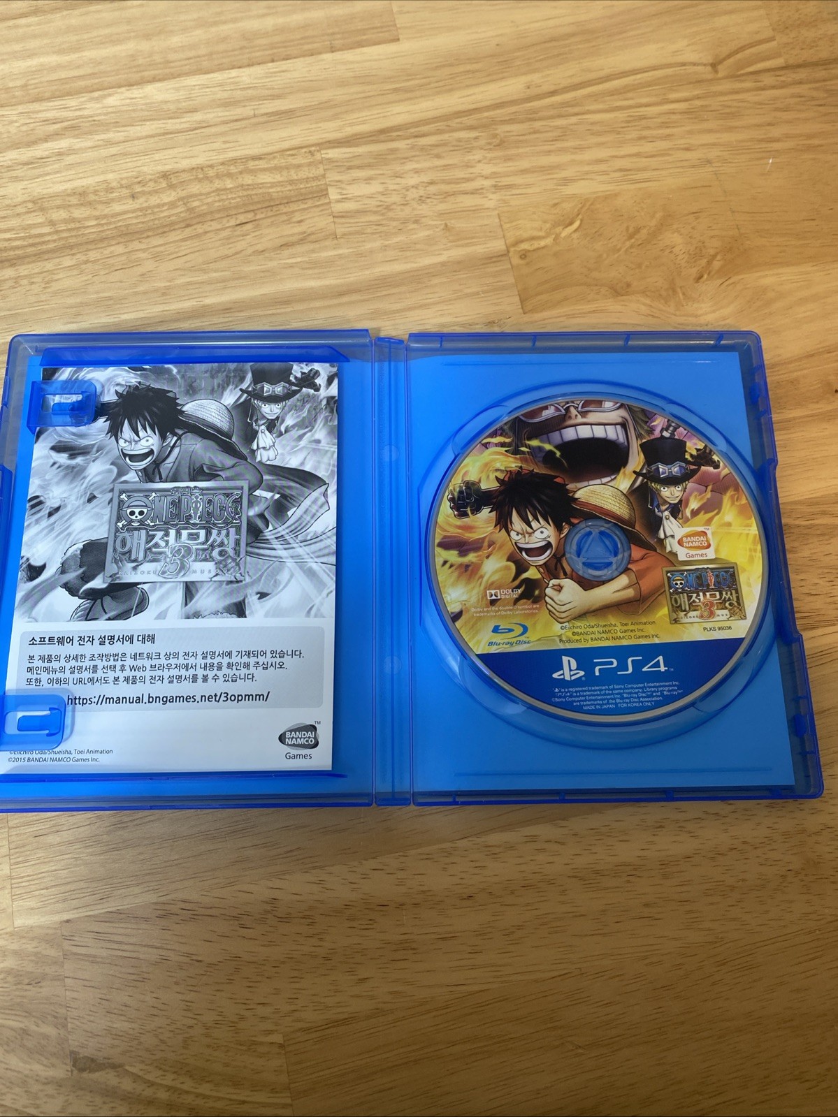 One Piece: Pirate Warriors 3 (Sony PlayStation 4, 2015) PS4 Korea W/ Manual
