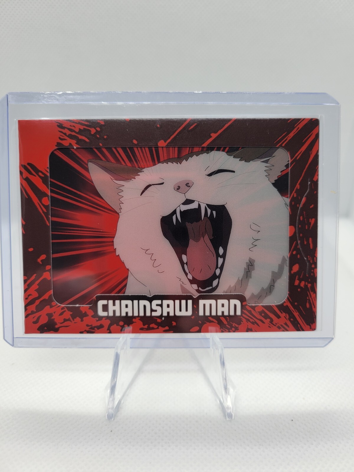 FiGPiN CHAINSAW MAN MEOWY CYBERCEL CARD COMMON *NEW*