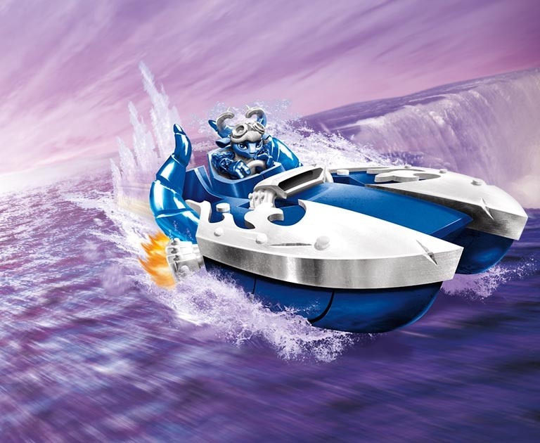 Skylanders Superchargers Power Blue Set Of Four NFC Cards Splat Gold Rusher +++