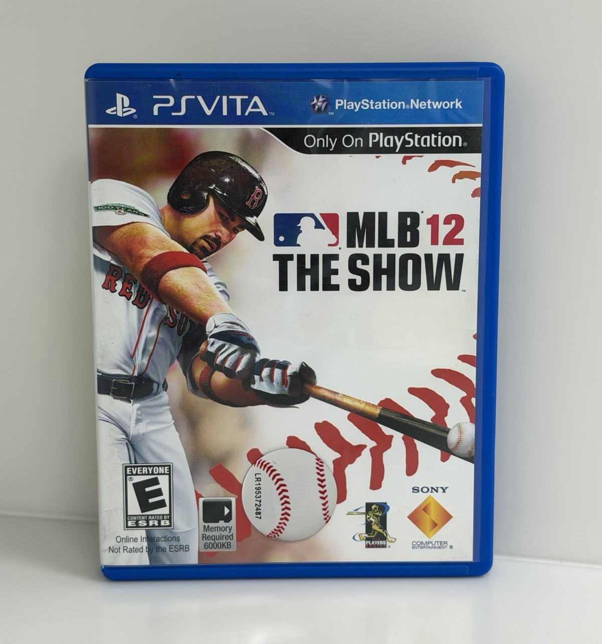 Sony MLB 12 The Show (PS Vita, 2012) Online Play, E, Complete w/ Case