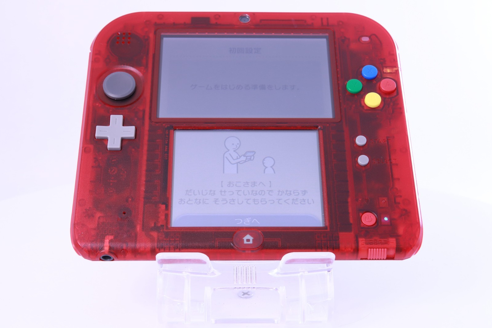 JP Game Nintendo 2DS Pokémon Red [Rank:S]Region-locked