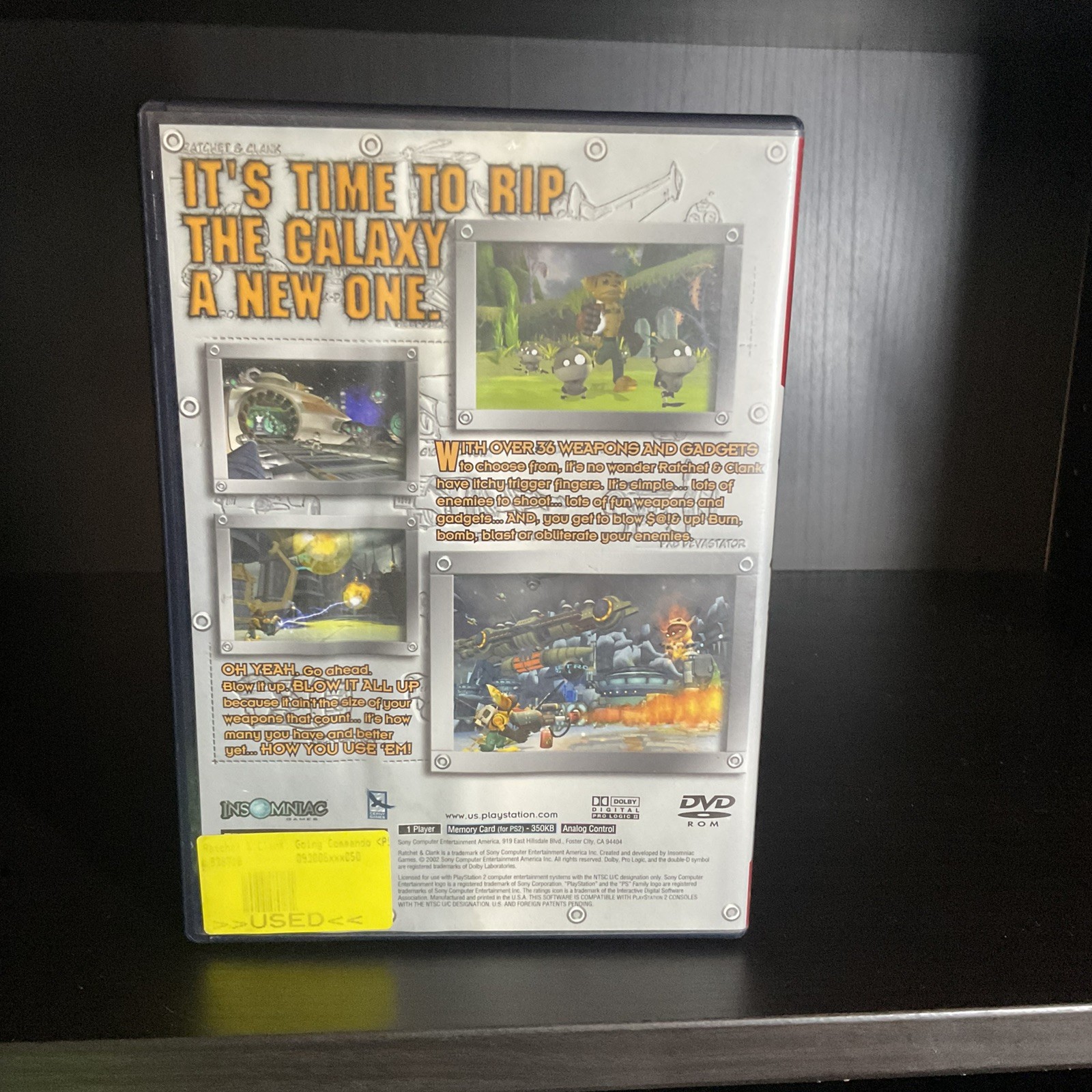 Ratchet & Clank (Sony PlayStation 2, 2002)
