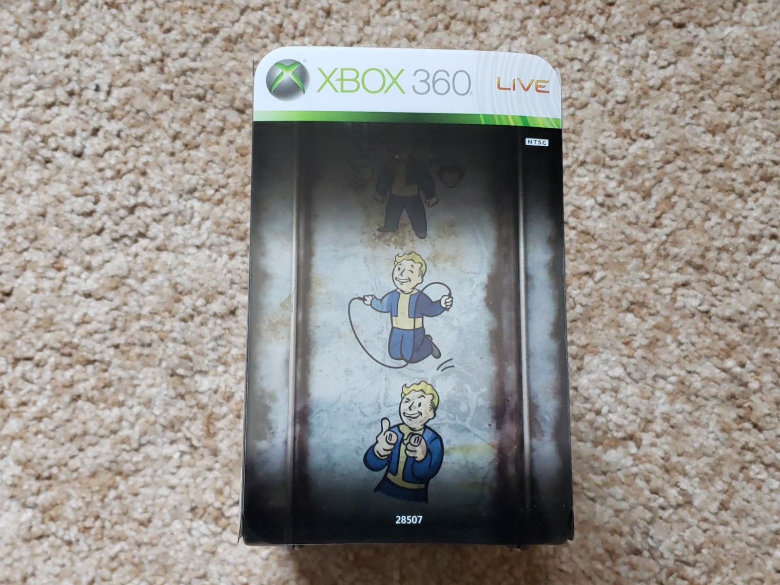 Fallout 3 Collector’s Edition Lunchbox & New Vegas Platinum Chip NO GAMES XBOX