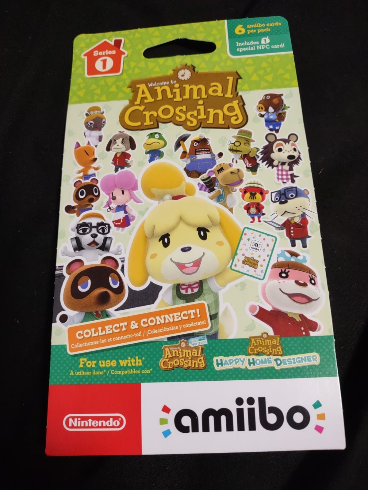 Animal Crossing Nintendo Switch Amiibo Pack 1, 2, 3, 4, 5, and Sanrio (1 pack)