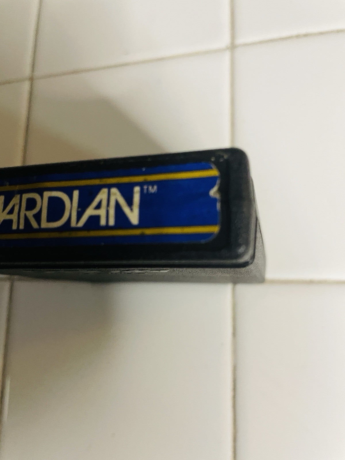 Atari 2600 GUARDIAN Game Cartridge Tested Working Screenshots In Pictures