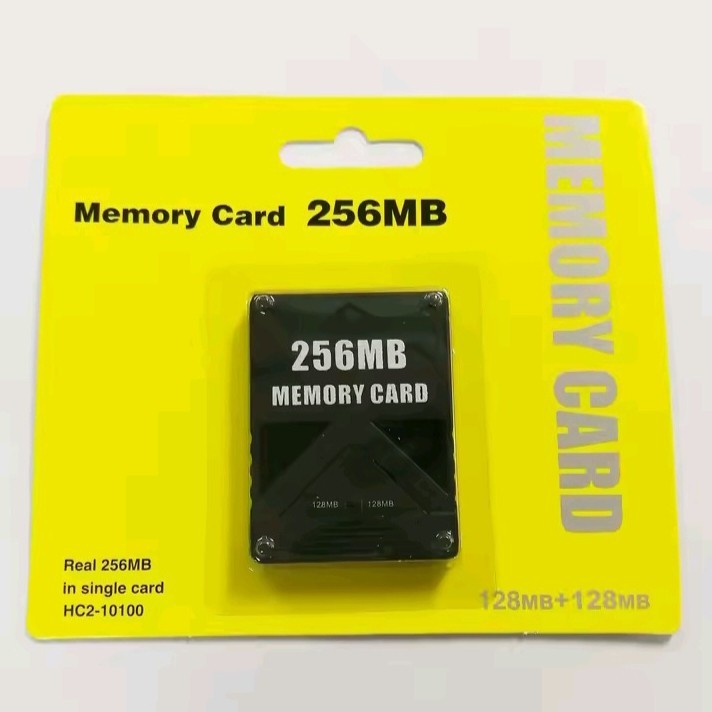 256 MB Megabytes Memory Card For Sony Playstation 2 PS2 Slim Game Console**