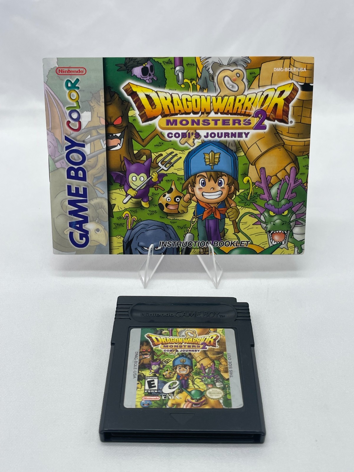 Dragon Warrior Monsters 2: Cobi’s Journey GBC, w/ Manual