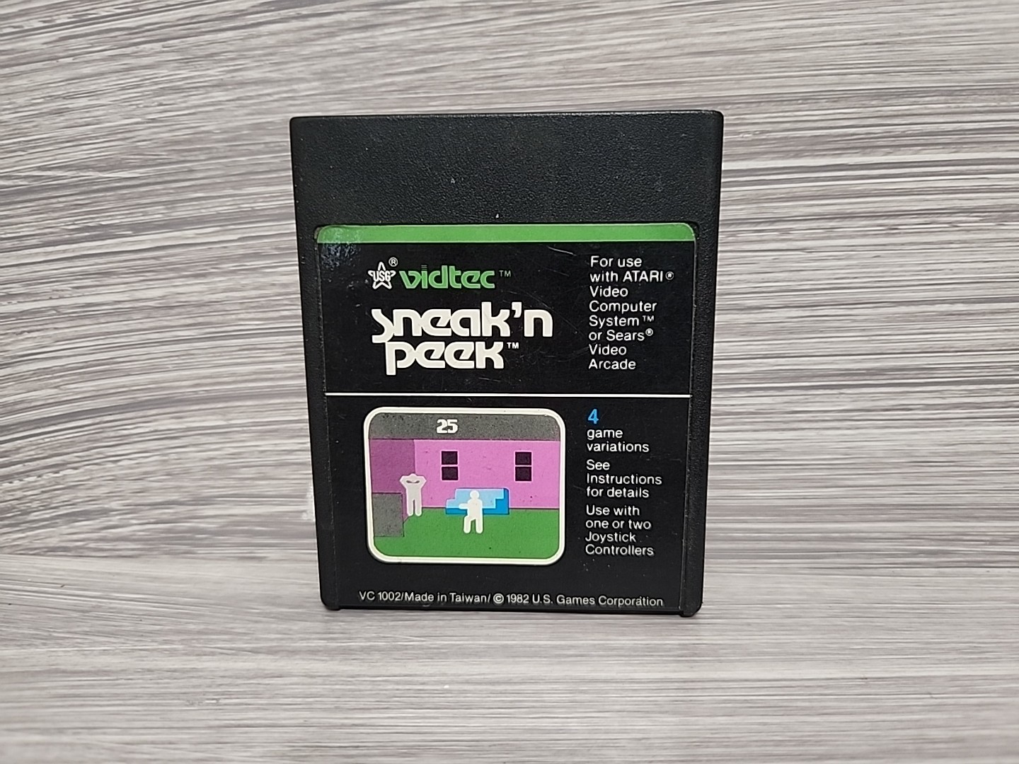 Sneak’n Peek (Atari 2600, 1982) By Vidtec sneak | 2600+ 7800+ Retron 77