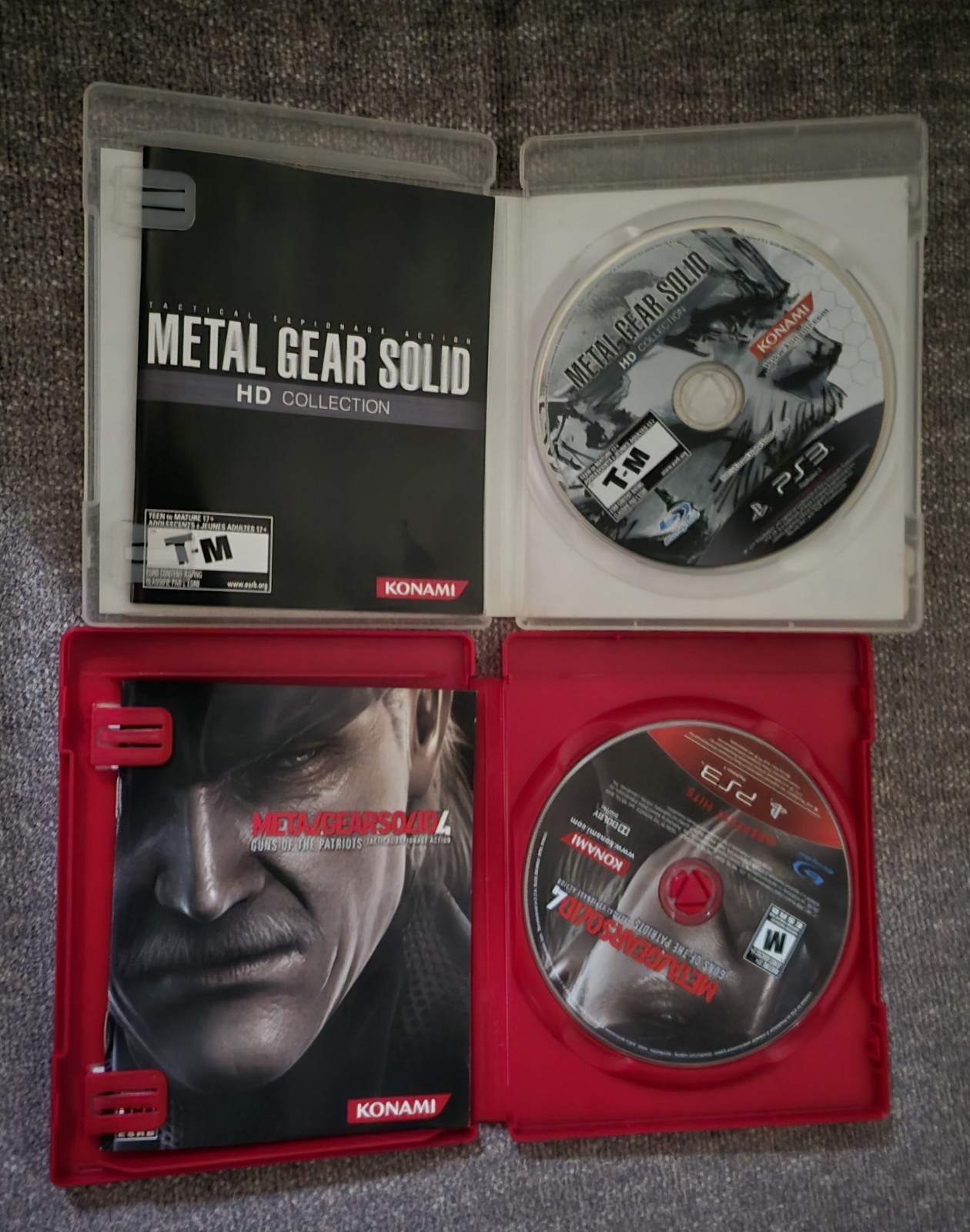 PS3 MGS Game Bundle: Metal Gear Solid HD Collection & Metal Gear Solid 4